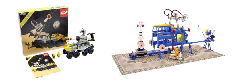 Vintage LEGO Space sets are a good LEGO Investment